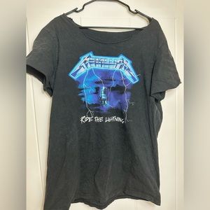 Metallica Ride the Lightning Tee - Ryan Gosling